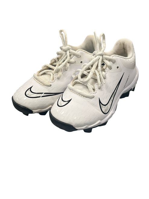 Vist Large View of Product Image Which is Used Nike SOFTBALL CLEATS BB/SB Cleats White Youth 12.0