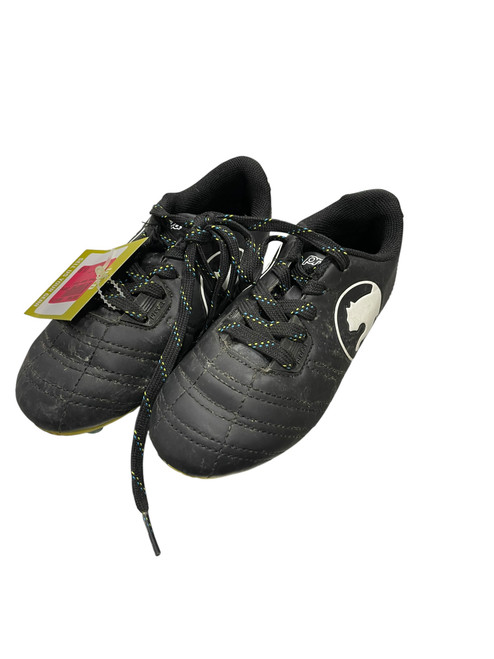 Vist Large View of Product Image Which is Used Soccer Cleats Black And White Youth 11.0