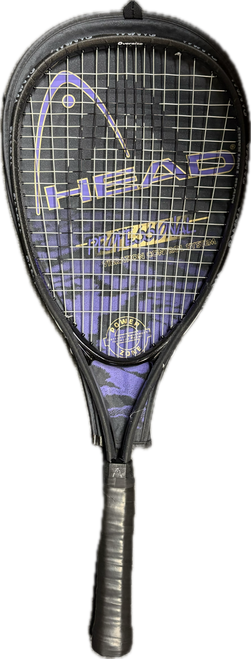 Vist Large View of Product Image Which is Used Head BEAM Adult Tennis Racquet Black 4 1/2"