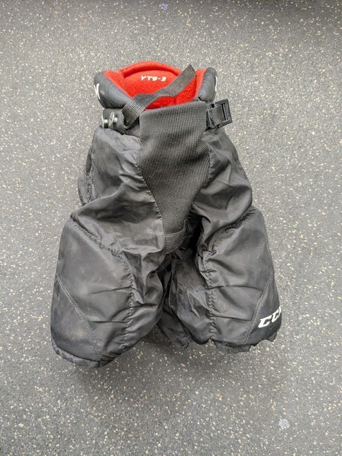 Vist Large View of Product Image Which is Used CCM YT9-3 Youth Pant Black SM