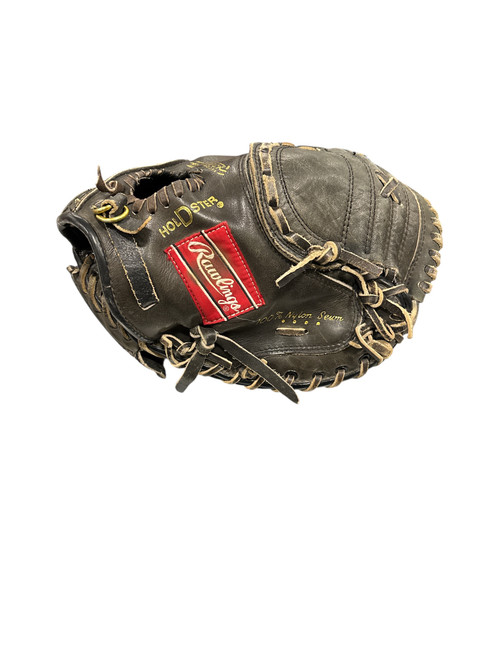 Vist Large View of Product Image Which is Used Rawlings RCM30BT BB/SB Catchers RH Throw Black 30"