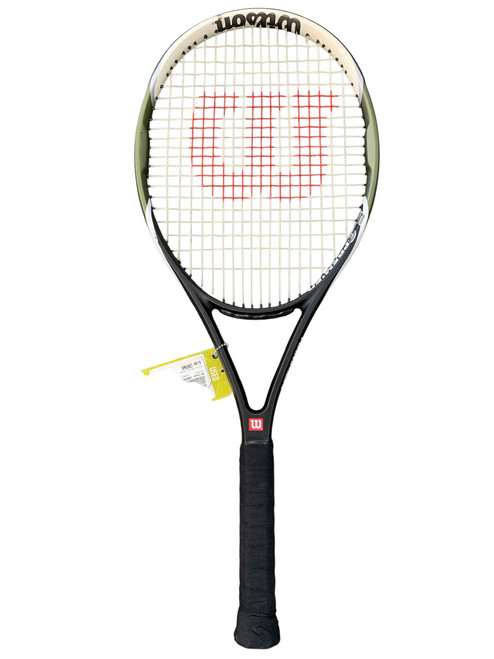 Vist Large View of Product Image Which is Used Wilson HAMMER 5.3 PREMIER Adult Tennis Racquet Olive Green Unknown
