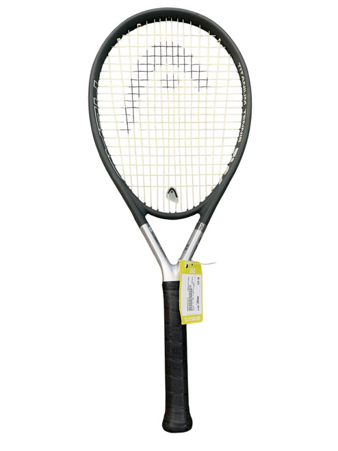 Vist Large View of Product Image Which is Used Head TI S6 Adult Tennis Racquet Black Unknown