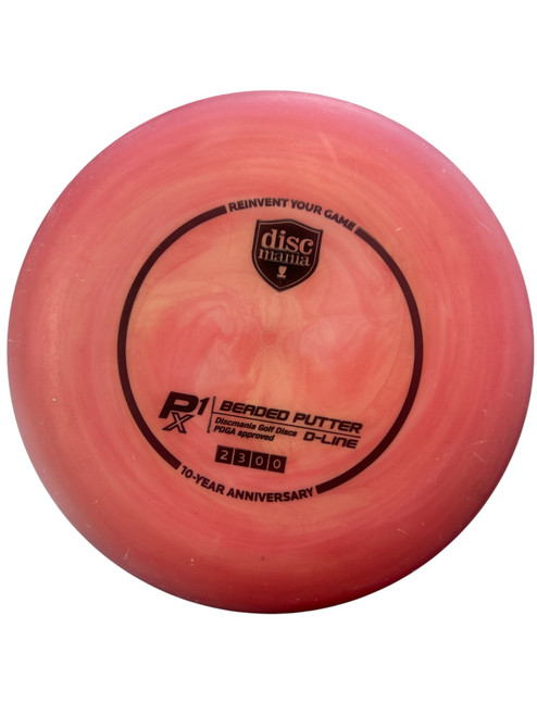 Vist Large View of Product Image Which is Used Discmania Disc Golf Putter Red 173g