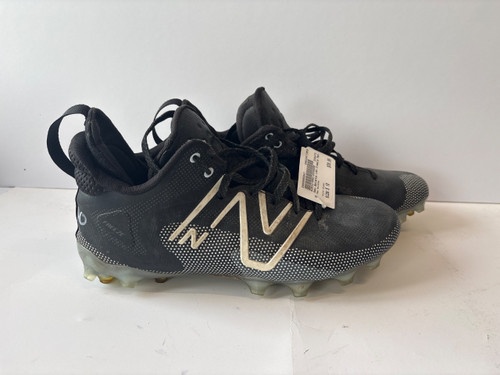 Vist Large View of Product Image Which is Used New Balance LAX Cleats Mens Black Senior 10