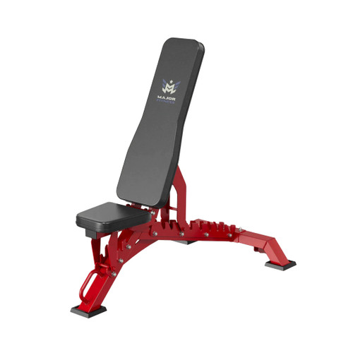 Vist Large View of Product Image Which is New Major Fitness Bench RED
