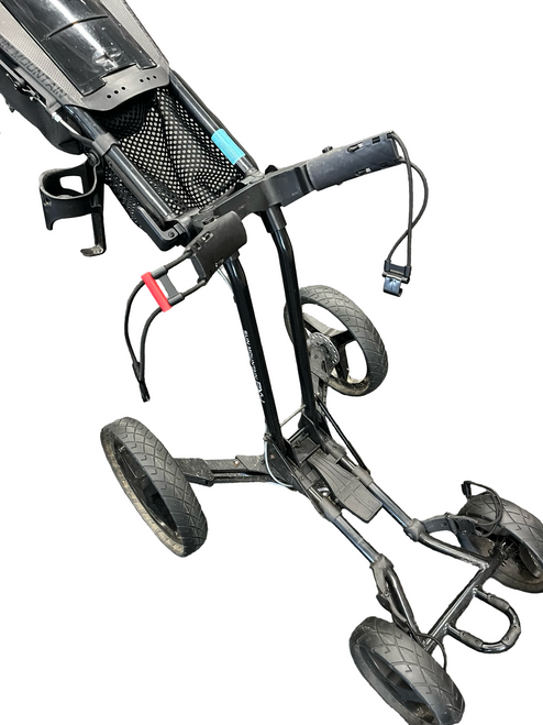 Vist Large View of Product Image Which is Used Sun Mountain 4 WHEEL PUSH CART Field Equipment