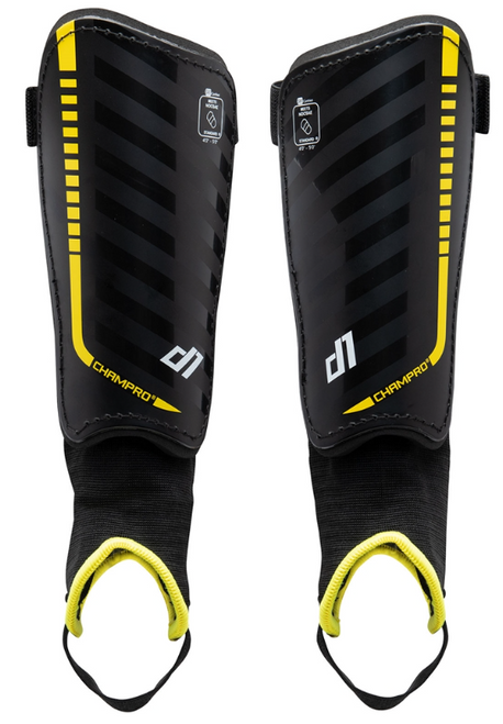 Vist Large View of Product Image Which is New D1 SHIN GUARD YLW LG