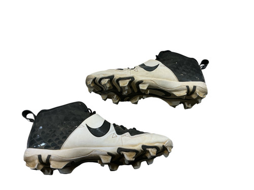 Vist Large View of Product Image Which is Used Nike TROUT BB/SB Cleats Black And White Senior 11