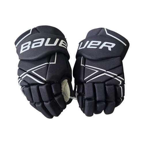 Vist Large View of Product Image Which is Used Bauer NSX GLOVE Junior Gloves Black 12"