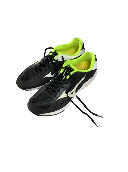 Vist Large View of Product Image Which is Used Mizuno TURF SHOES BB/SB Cleats Black Senior 8.5