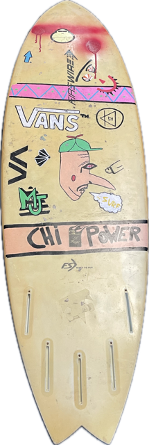 Vist Large View of Product Image Which is Used FireWire SURF TO FLY Surfboard White 5Ft 9In