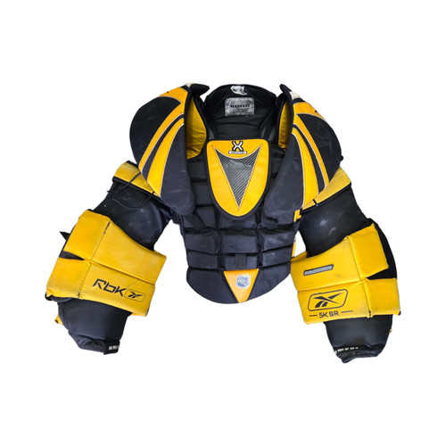 Vist Large View of Product Image Which is Used Koho REEBOK X PROTECTION Senior Body Armor M/L