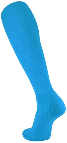 Vist Large View of Product Image Which is New Pearsox Ultralite Small (Youth) Neon Blue Multi Sport Socks