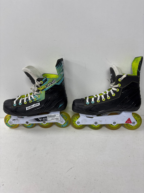 Vist Large View of Product Image Which is Used Bauer XRS Senior Rec Fitness Skates Black Senior 9 (new= $280)