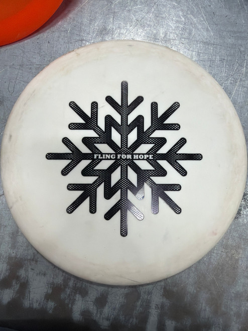 Vist Large View of Product Image Which is Used DISC Disc Golf Putter White