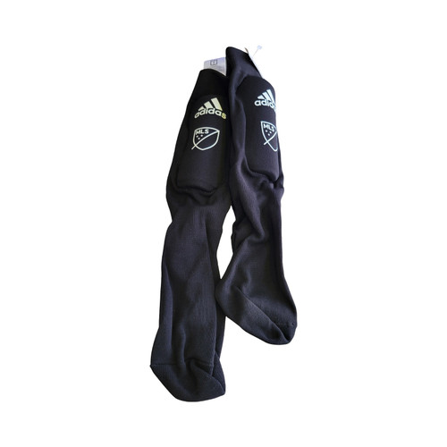 Vist Large View of Product Image Which is Used Adidas Soccer Shin Guards Youth Black SM