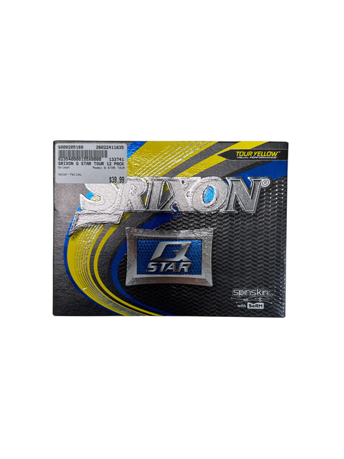 Vist Large View of Product Image Which is New Srixon Q Star Tour 12 Pack Golf Balls - Yellow