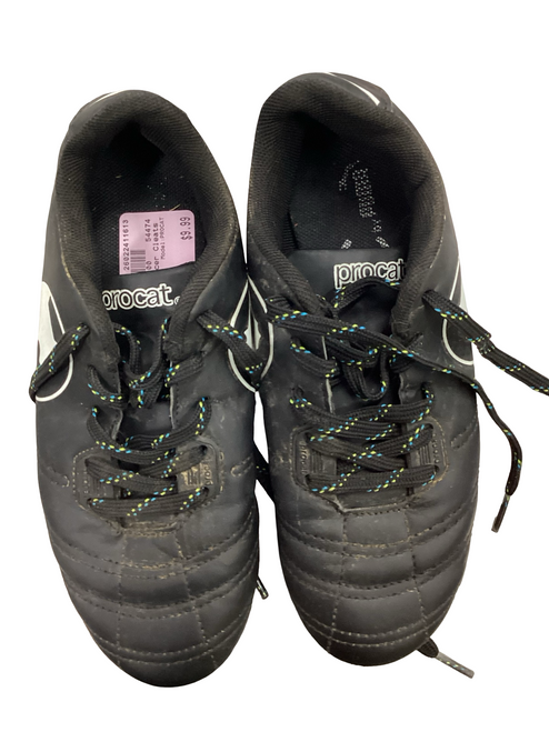 Vist Large View of Product Image Which is Used Puma PROCAT Soccer Cleats Black Junior 02