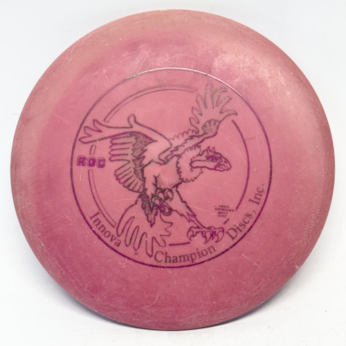 Vist Large View of Product Image Which is Used Innova SAN MARINO ROC Disc Golf Mid Range Red 175g