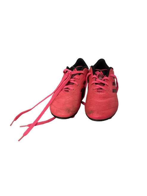 Vist Large View of Product Image Which is Used Adidas Soccer Cleats Pink Junior 01