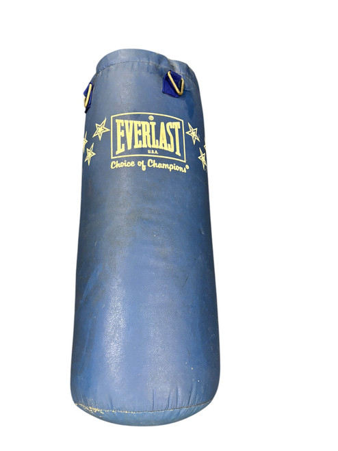 Vist Large View of Product Image Which is Used Everlast 40 LB Boxing Heavy Bag Royal Blue 40 lb