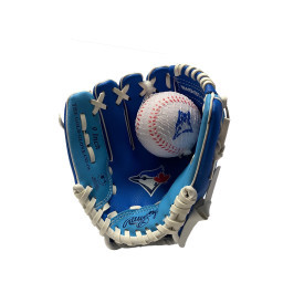 Vist Large View of Product Image Which is New RAW GLV PLAYERS JAYS W/ BALL 9" RHT