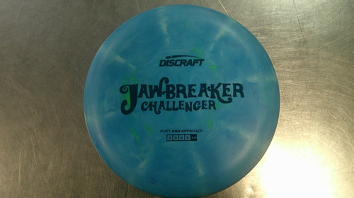 Vist Large View of Product Image Which is Used Discraft JAWBREAKER CHALLENGER Disc Golf Putter Royal Blue