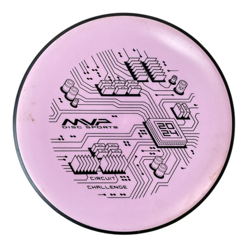 Vist Large View of Product Image Which is Used MVP FISSION WATT Disc Golf Putter Purple 172g