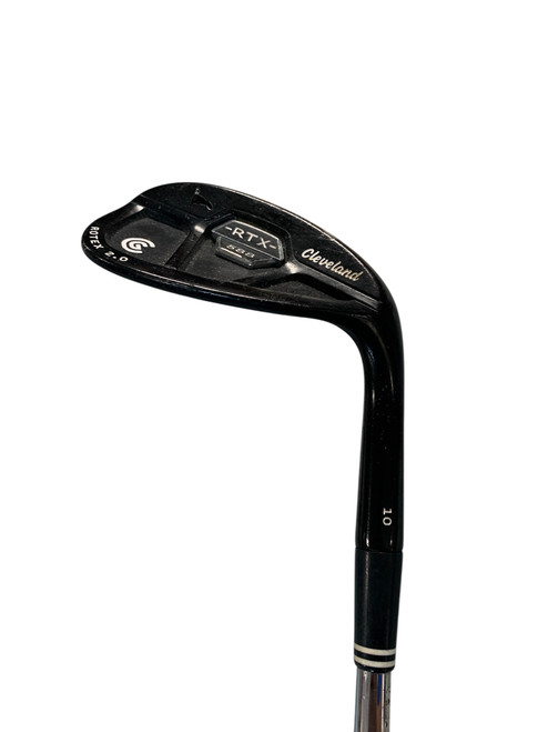 Vist Large View of Product Image Which is Used Cleveland RTX 588 BLACK WEDGE Golf Wedge Mens RH 50 Degree