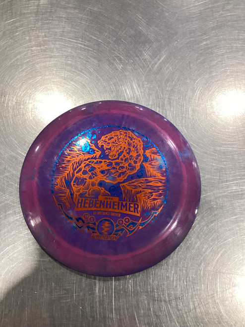 Vist Large View of Product Image Which is Used Prodigy D1 Disc Golf Driver Purple