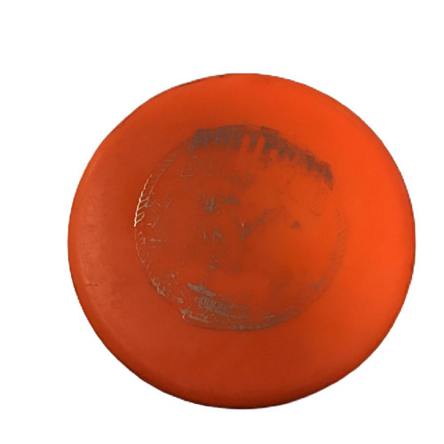 Vist Large View of Product Image Which is Used Innova DX BULLFROG Disc Golf Putter Orange