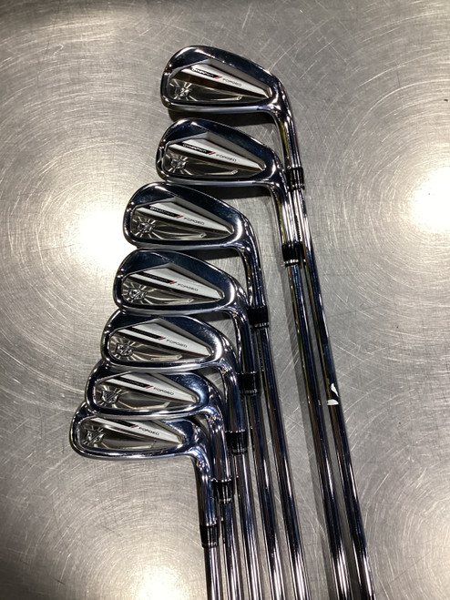 Vist Large View of Product Image Which is Used Wilson STAFF DYNAPWR FORGED Mens Iron Set RH 5I-GW/AW