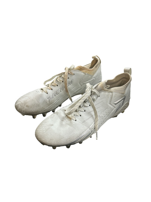 Vist Large View of Product Image Which is Used Adult FB Cleats White Senior 11.5