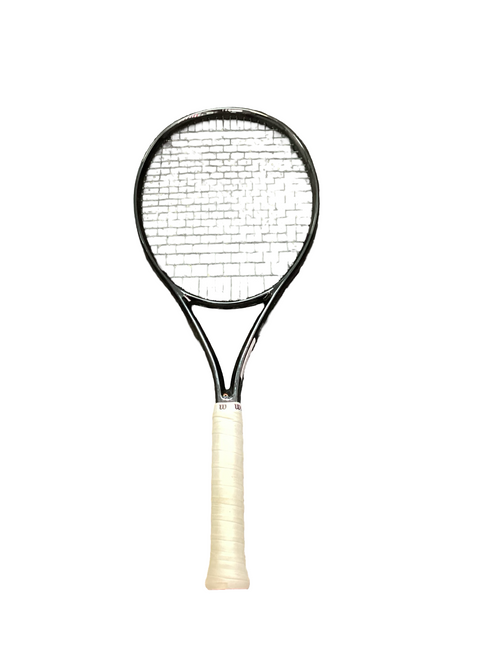 Vist Large View of Product Image Which is Used Wilson SPEED LEGEND Adult Tennis Racquet Black 4 1/2"