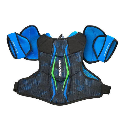 Vist Large View of Product Image Which is Used Bauer SHOULDER PADS Junior Shoulder Pads MD