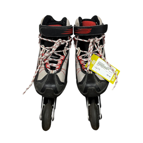 Vist Large View of Product Image Which is Used Bauer XTRA 6.0 Senior Rec Fitness Skates Grey Senior 6