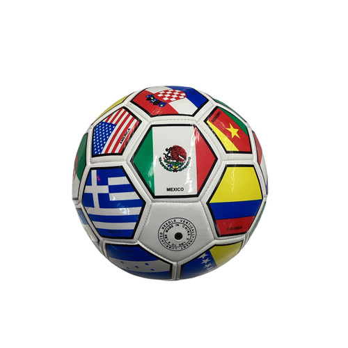 Vist Large View of Product Image Which is New WORLD FLAG SOCCER BALL #5
