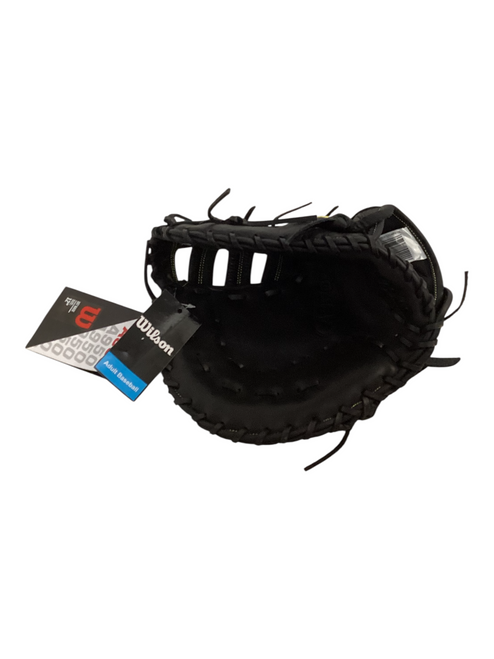 Vist Large View of Product Image Which is Used Wilson A950 BB/SB First Base LH Throw Black 12"