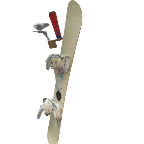 Vist Large View of Product Image Which is Used Palmer LIBERTY Womens Board/Bindings White 154 cm