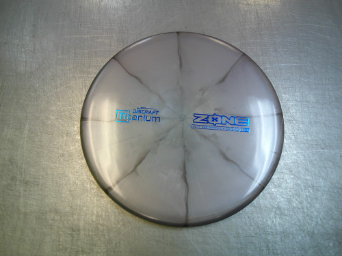 Vist Large View of Product Image Which is Used Discraft TITANIUM Disc Golf Putter Grey