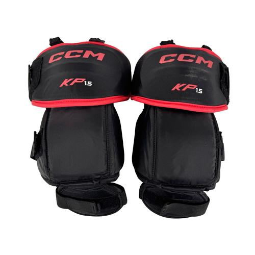 Vist Large View of Product Image Which is Used CCM KP 1.5 Hockey Goalie Knee Pads SR