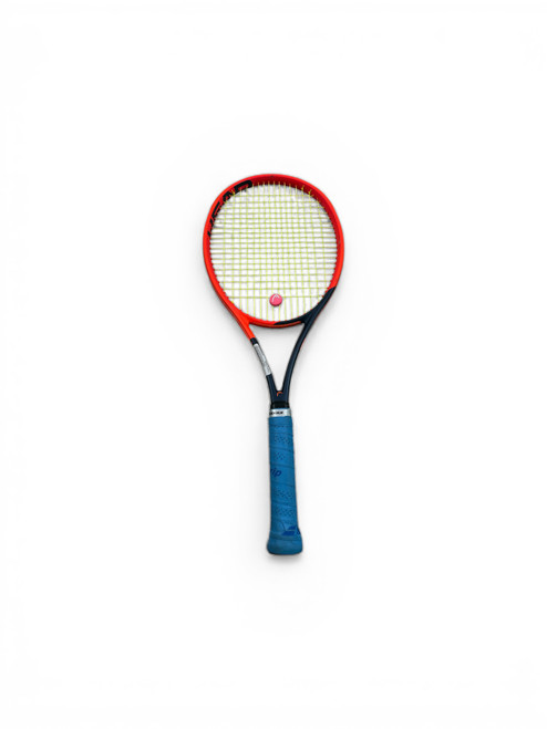 Vist Large View of Product Image Which is Used Head RADICAL MP400 RACQUET Adult Tennis Racquet Orange 4 3/8"