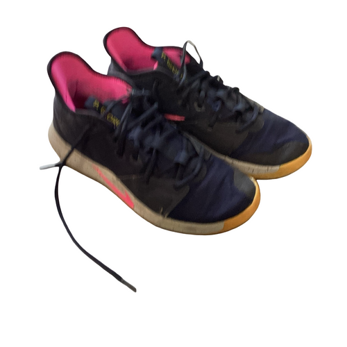 Vist Large View of Product Image Which is Used Nike Basketball Shoes M Navy Blue Senior 11