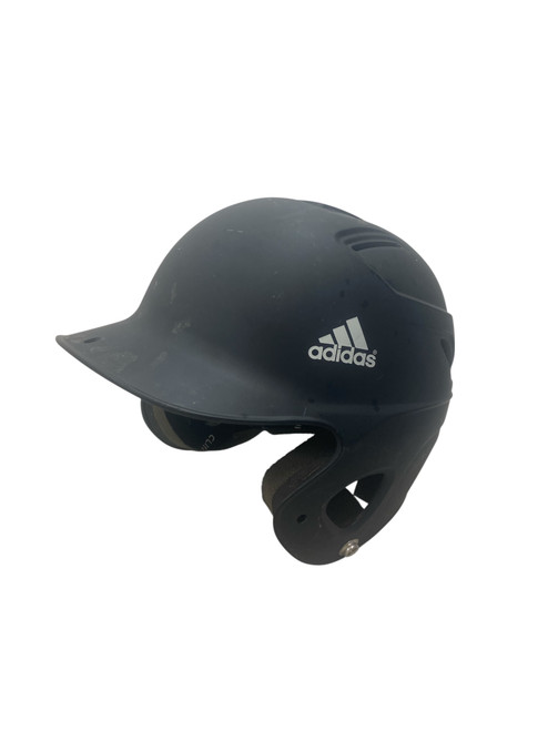 Vist Large View of Product Image Which is Used Adidas CLIMALITE TB Batting Helmet No Mask Black SM