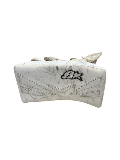 Vist Large View of Product Image Which is Used Brians NETZERO Junior Goalie Blocker White