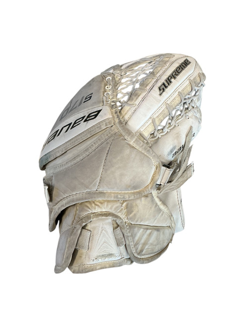 Vist Large View of Product Image Which is Used Bauer S170 Junior Goalie Catcher White