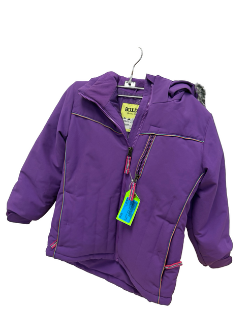 Vist Large View of Product Image Which is Used Boulder Gear Snow Jacket Purple Junior Size 6