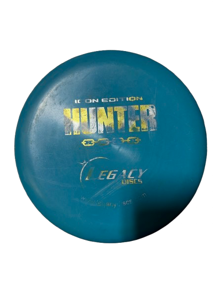 Vist Large View of Product Image Which is Used Legacy HUNTER ICON EDITION 2/4/0/0 Disc Golf Putter Teal