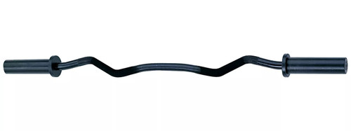 Vist Large View of Product Image Which is New Body Solid Black Curl Bar